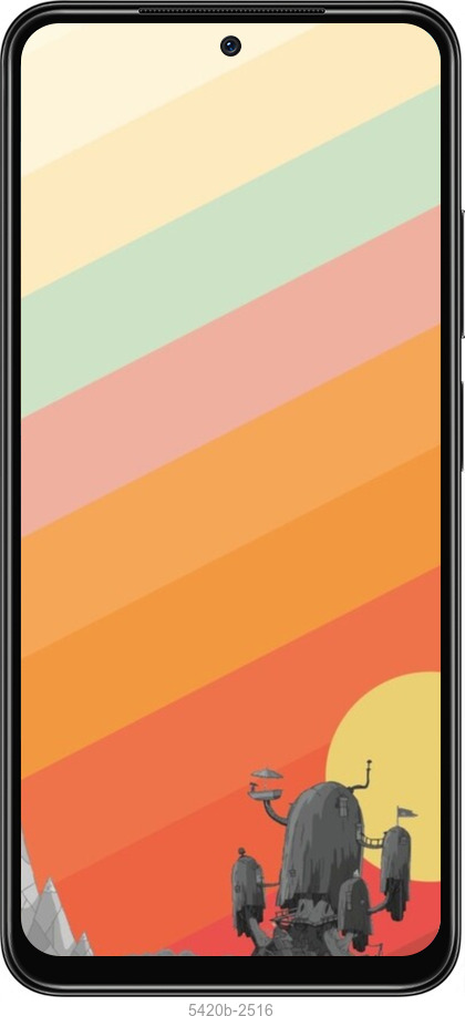 TPU чехол № 5420 для Xiaomi Redmi Note 11 - 5420b-2516 изображение 