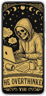 Силіконовий протиударний с посиленими кутами чехол The Overthinker для Xiaomi Redmi Note 11 - 6774sp-2516 изображение 