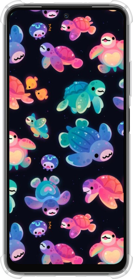 Силіконовий протиударний с посиленими кутами чехол № 5411 для Xiaomi Redmi Note 11 - 5411sp-2516 изображение 