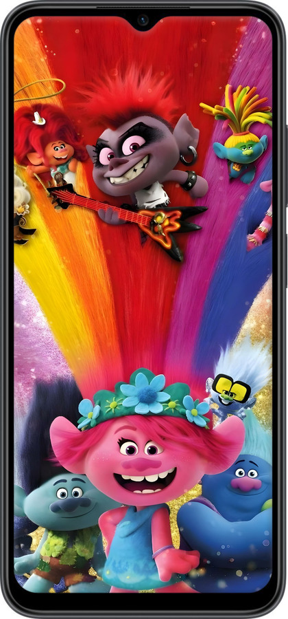 Силиконовый чехол Троли для Xiaomi Redmi Note 11E - 6343u-2634 изображение 