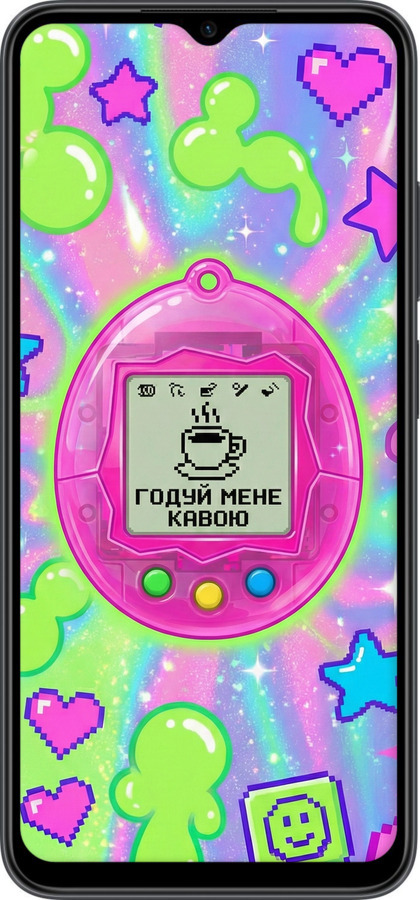 Силиконовый чехол Y2K Aesthetic Retro Pet: Годуй мене кавою для Xiaomi Redmi 11 Prime 5G - 6784u-2872 изображение 