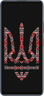 TPU чехол Герб - вышиванка на черном фоне для Xiaomi Poco M4 Pro 5G - 1196b-3851 изображение 