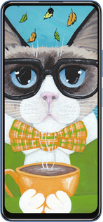 TPU чехол Cat&Coffee для Xiaomi Redmi Note 11S 5G - 4053b-2890 изображение 