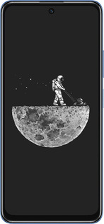TPU чехол Moon in dark для Xiaomi Redmi Note 11S 5G - 4176b-2890 изображение 