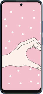 TPU чехол Половинка сердца для Xiaomi Redmi Note 11 5G - 4340b-3849 изображение 