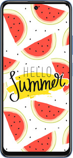 TPU чехол Hello Summer для Xiaomi Redmi Note 11T 5G - 4356b-3850 изображение 