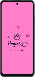 TPU чехол Princess для Xiaomi Redmi Note 11S 5G - 4361b-2890 изображение 