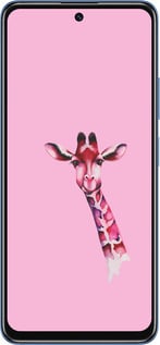 TPU чехол Розовая жирафа для Xiaomi Redmi Note 11S 5G - 4441b-2890 изображение 