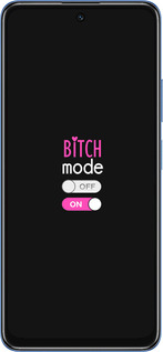 TPU чехол Bitch mode для Xiaomi Redmi Note 11S 5G - 4548b-2890 изображение 