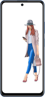 TPU чехол Девушка 1 для Xiaomi Redmi Note 11S 5G - 4751b-2890 изображение 