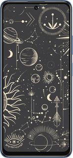 TPU чехол Фаза місяця для Xiaomi Redmi Note 11S 5G - 5605b-2890 изображение 