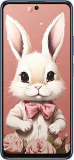TPU чехол Зайчик для Xiaomi Redmi Note 11T 5G - 5669b-3850 изображение 