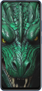 TPU чехол Зелёный дракон v2 для Xiaomi Redmi Note 11 5G - 5817b-3849 изображение 