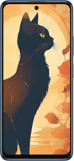 TPU чехол Черная кошка v2 для Xiaomi Redmi Note 11S 5G - 5830b-2890 изображение 