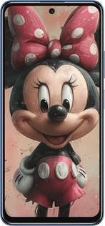 TPU чехол Minnie Mouse для Xiaomi Poco M4 Pro 5G - 6054b-3851 изображение 