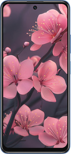 TPU чехол Пурпурова сакура для Xiaomi Redmi Note 11 5G - 6075b-3849 изображение 