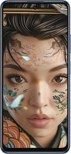 TPU чехол Погляд душі самурая для Xiaomi Redmi Note 11T 5G - 6076b-3850 изображение 