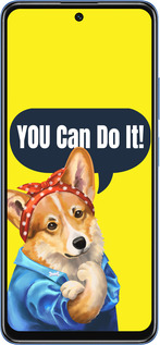 TPU чехол чехол с корги You Can Do It для Xiaomi Redmi Note 11 5G - 6184b-3849 изображение 
