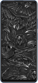 TPU чехол Воронья ярость для Xiaomi Redmi Note 11 5G - 6474b-3849 изображение 