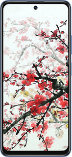 TPU чехол Цветущий куст для Xiaomi Poco M4 Pro 5G - 831b-3851 изображение 