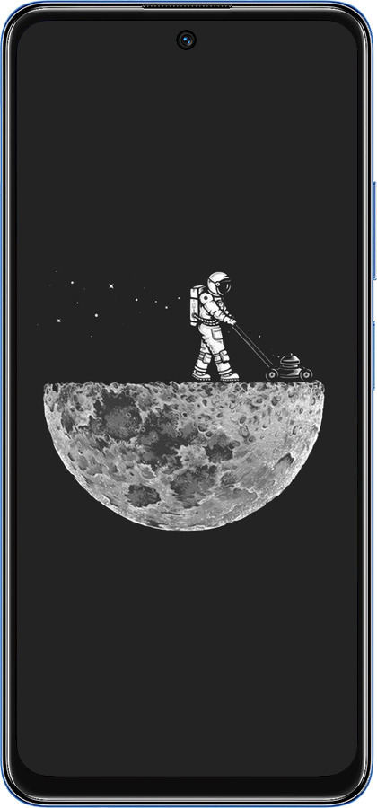 TPU чехол Moon in dark для Xiaomi Redmi Note 11S 5G - 4176b-2890 изображение 