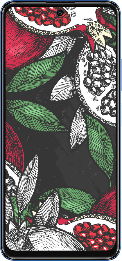 TPU чехол Гранат для Xiaomi Redmi Note 11T 5G - 4692b-3850 изображение 