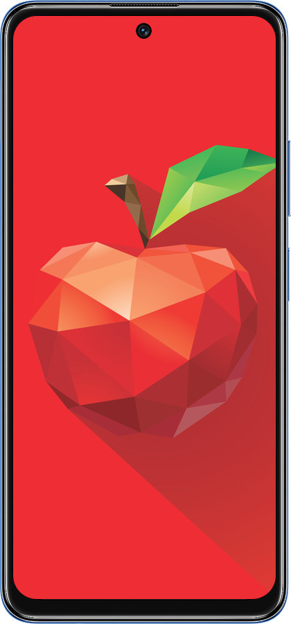 TPU чехол Яблоко для Xiaomi Redmi Note 11 5G - 4696b-3849 изображение 