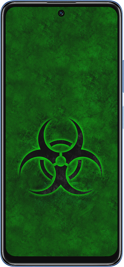 TPU чехол biohazard 30 для Xiaomi Redmi Note 11S 5G - 4848b-2890 изображение 