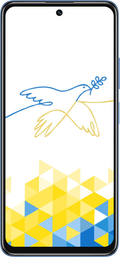 TPU чехол Птиця миру  для Xiaomi Redmi Note 11 5G - 5231b-3849 изображение 