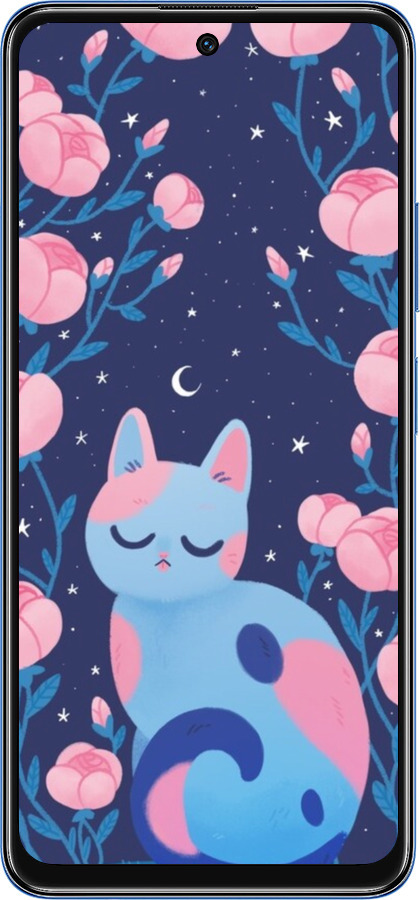 TPU чехол № 5409 для Xiaomi Redmi Note 11 5G - 5409b-3849 изображение 