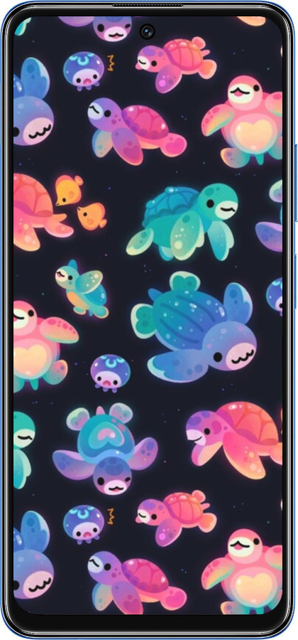 TPU чехол № 5411 для Xiaomi Redmi Note 11 5G - 5411b-3849 изображение 