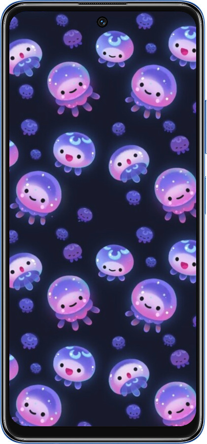 TPU чехол № 5414 для Xiaomi Redmi Note 11 5G - 5414b-3849 изображение 