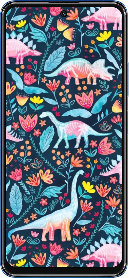 TPU чехол № 5415 для Xiaomi Redmi Note 11S 5G - 5415b-2890 изображение 