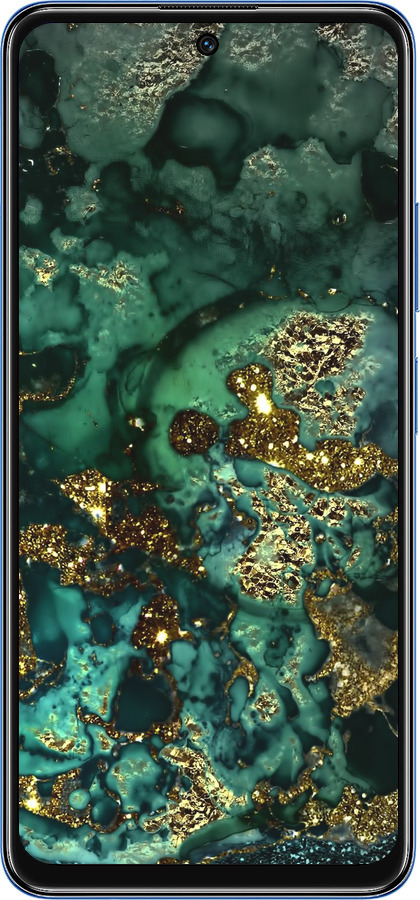 TPU чехол Мрамор золото богатство для Xiaomi Redmi Note 11S 5G - 5419b-2890 изображение 