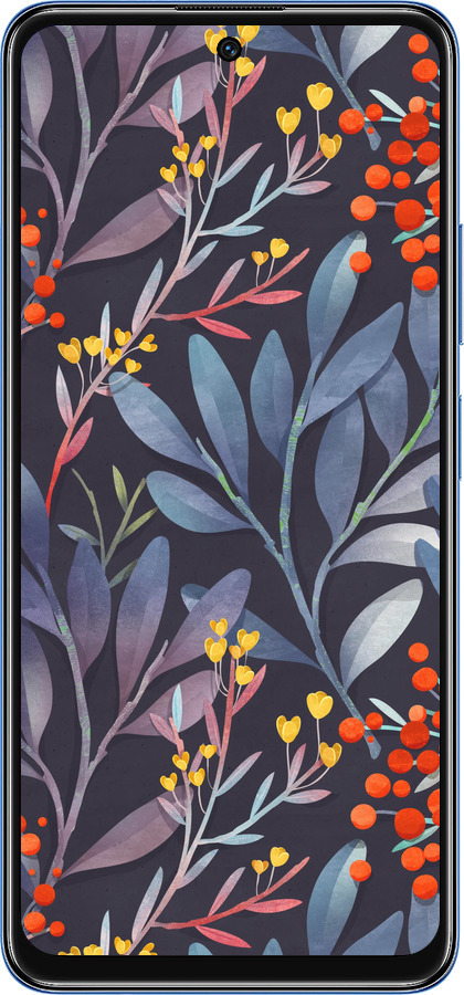 TPU чехол № 5423 для Xiaomi Redmi Note 11 5G - 5423b-3849 изображение 