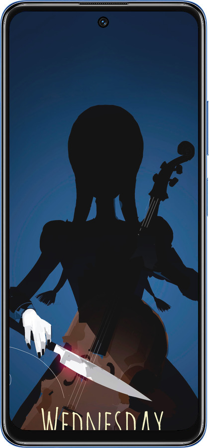 TPU чехол Wednesday для Xiaomi Redmi Note 11 5G - 5515b-3849 изображение 