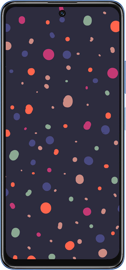 TPU чехол Горошек v2 для Xiaomi Redmi Note 11 5G - 5599b-3849 изображение 