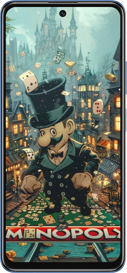 TPU чехол Сказочный Monopoly для Xiaomi Redmi Note 11 5G - 6086b-3849 изображение 