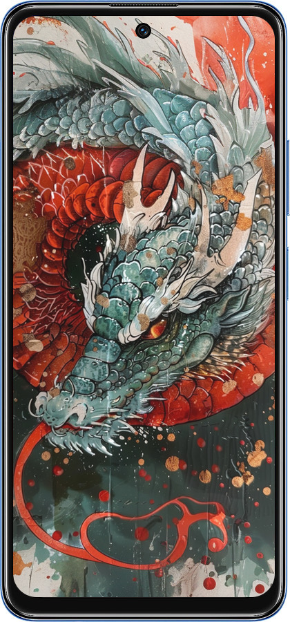 TPU чехол Стихия огня для Xiaomi Redmi Note 11S 5G - 6101b-2890 изображение 