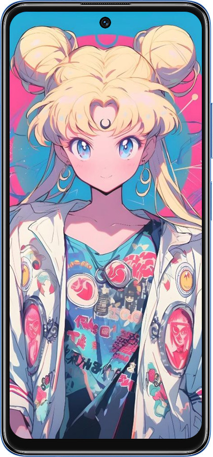 TPU чехол Сейлор Мун 2 для Xiaomi Redmi Note 11 5G - 6351b-3849 изображение 