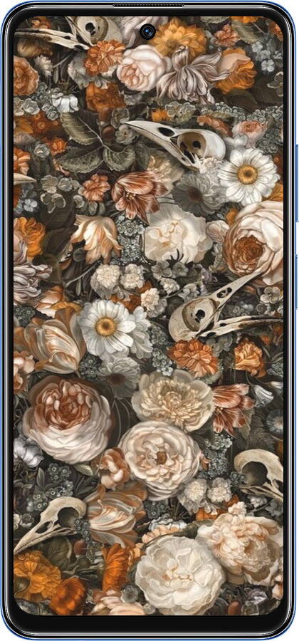 TPU чехол У стилі бароко-похмурий для Xiaomi Redmi Note 11T 5G - 6404b-3850 изображение 