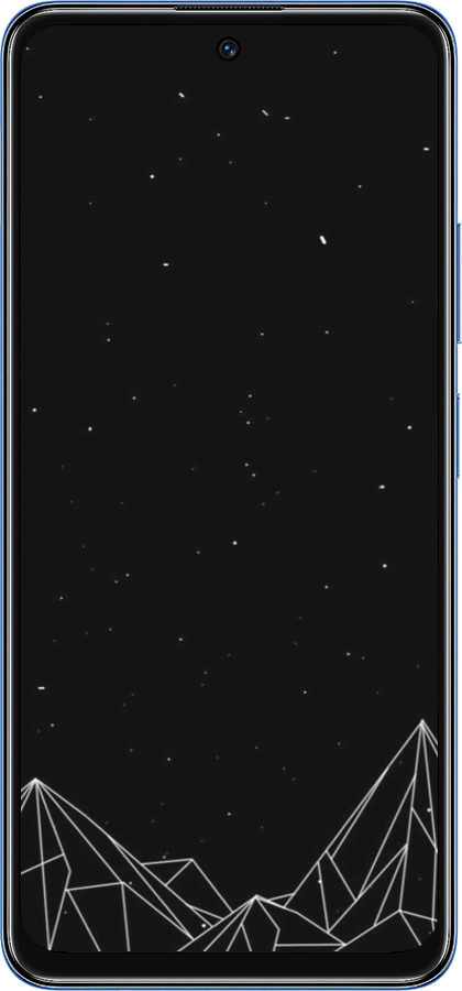 TPU чехол Чорно білі абстрактні гори для Xiaomi Redmi Note 11 5G - 6437b-3849 изображение 