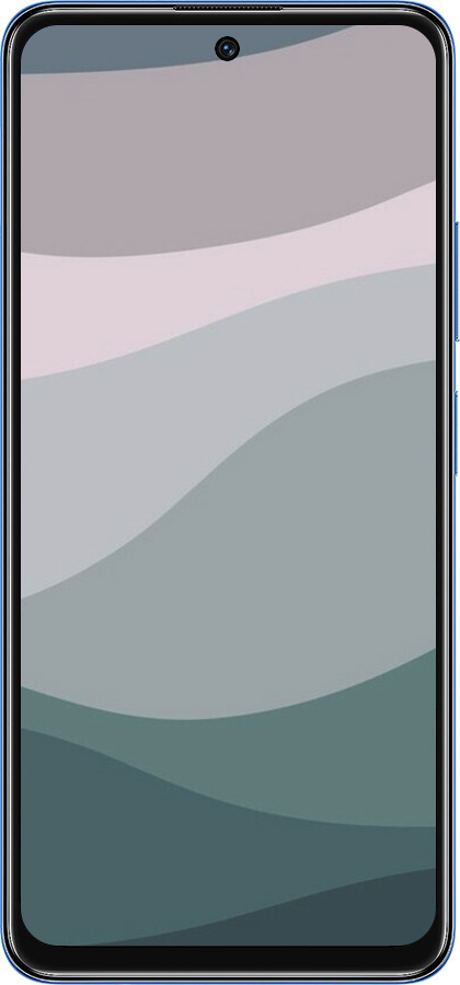 TPU чехол З фіолетовим та бірюзовим ретро-стилем та хвилями для Xiaomi Redmi Note 11T 5G - 6533b-3850 изображение 