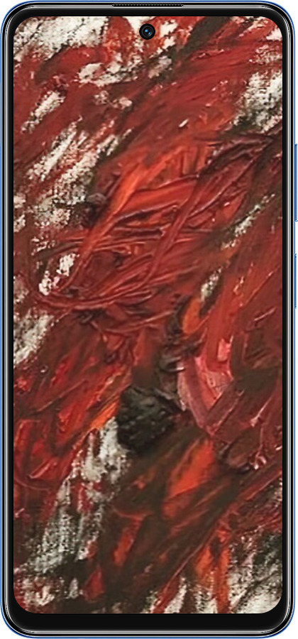 TPU чехол Абстрактная композиция в красных тонах для Xiaomi Redmi Note 11T 5G - 6541b-3850 изображение 