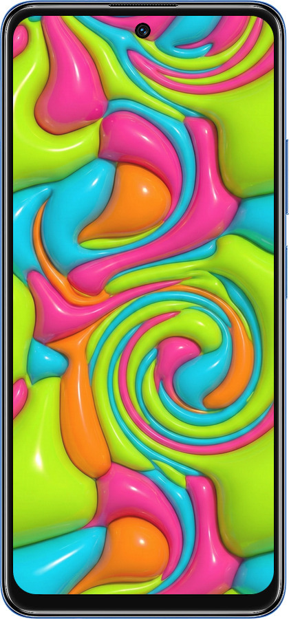 TPU чехол Y2K Jelly Dream для Xiaomi Redmi Note 11 5G - 6780b-3849 изображение 