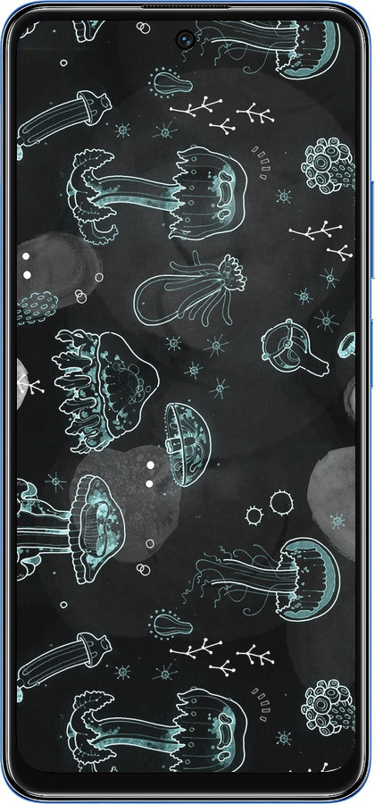 TPU чехол Медузы для Xiaomi Poco M4 Pro 5G - 906b-3851 изображение 