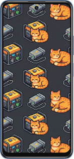 Силиконовый чехол Autonomous Zone для Xiaomi Redmi Note 11 5G - 6771u-3849 изображение 