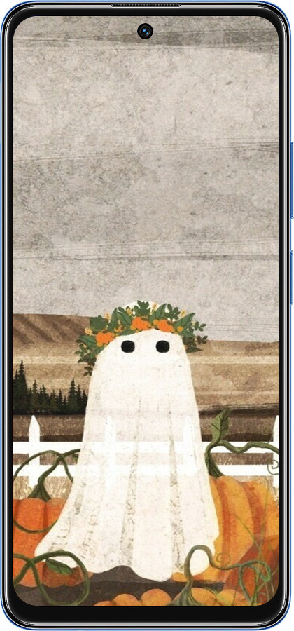 Силиконовый чехол Призрак для Xiaomi Redmi Note 11T 5G - 6245u-3850 изображение 