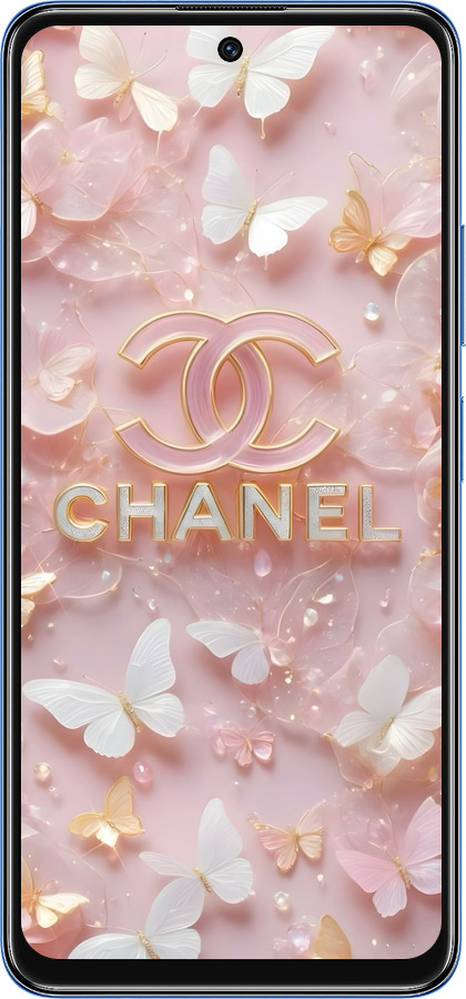 Силиконовый чехол Шанель для Xiaomi Redmi Note 11 5G - 6366u-3849 изображение 
