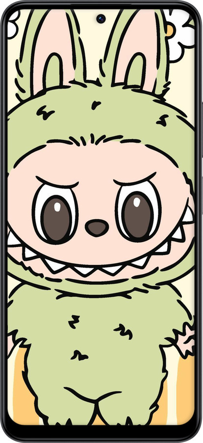 TPU чехол № 6736 для Xiaomi Redmi Note 12 4G - 6736b-3021 изображение 